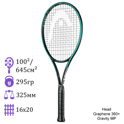 Теннисная ракетка Head Graphene 360+ Gravity MP 2021