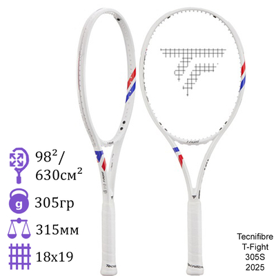 Теннисная ракетка Tecnifibre Tfight 305S Isoflex 2025