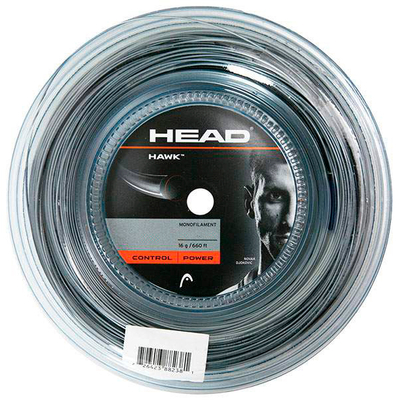 Теннисная струна Head Hawk Grey 1,30 200 метров