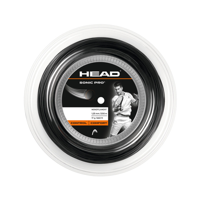 Теннисная струна Head Sonic Pro Black 1,25 200 метров