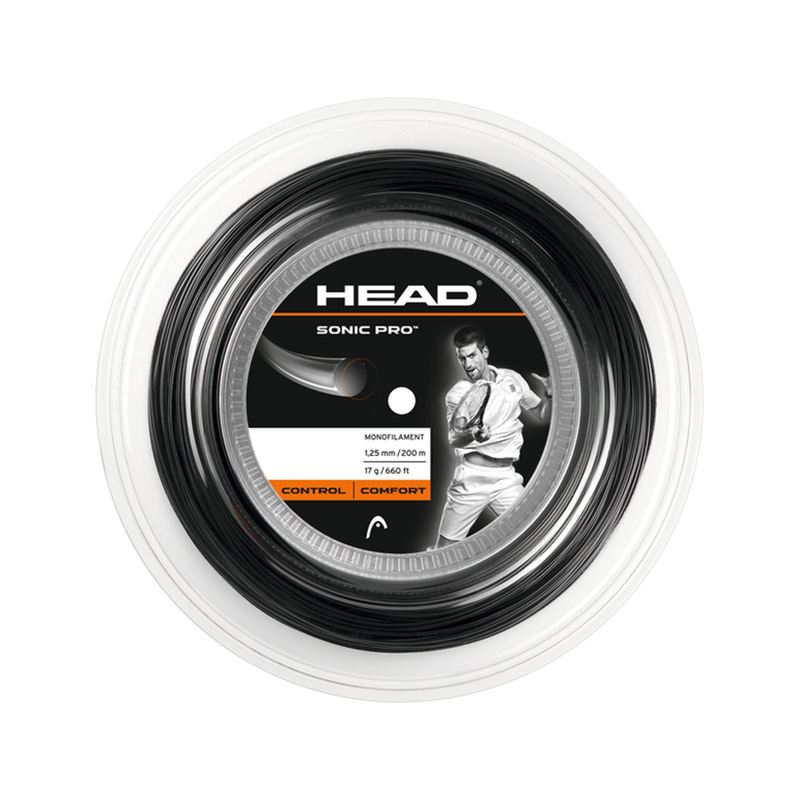 Теннисная струна Head Sonic Pro Black 1,25 200 метров
