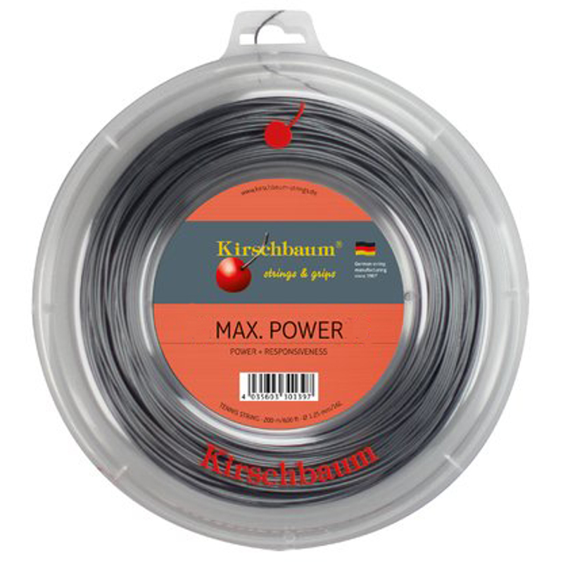 Теннисная струна Kirschbaum Max Power 1,30 200 метров