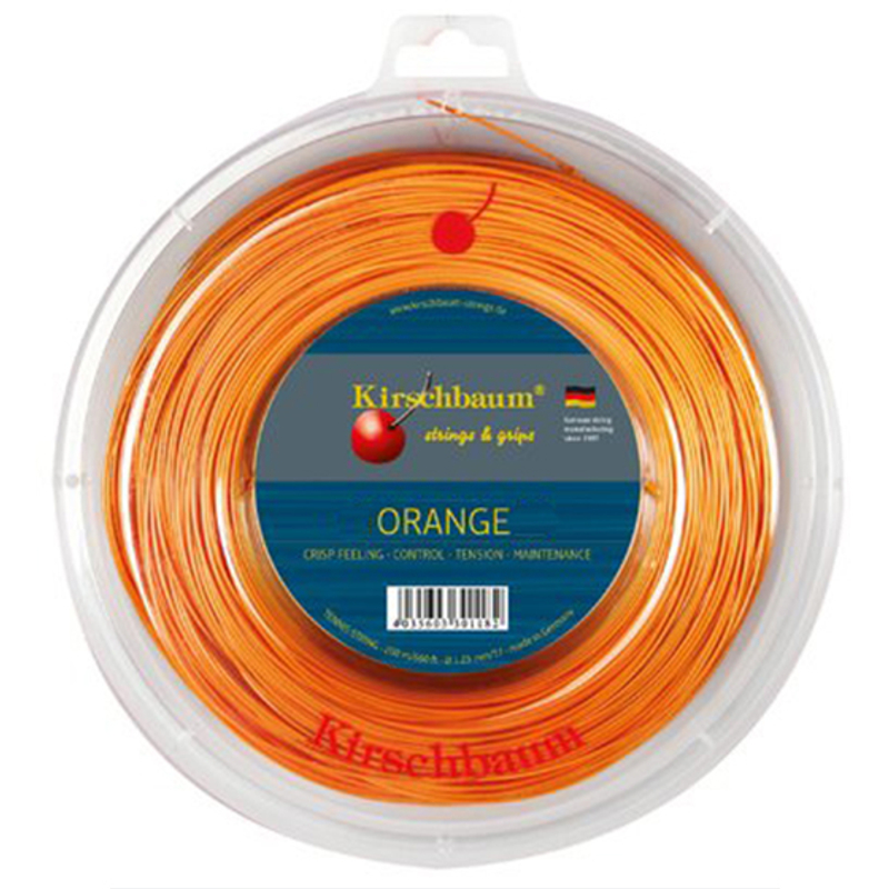 Теннисная струна Kirschbaum Super Smash Orange 1,28 200 метров