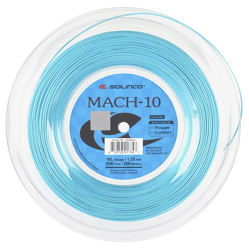 Теннисная струна Solinco MACH-10 1,25 200 метров