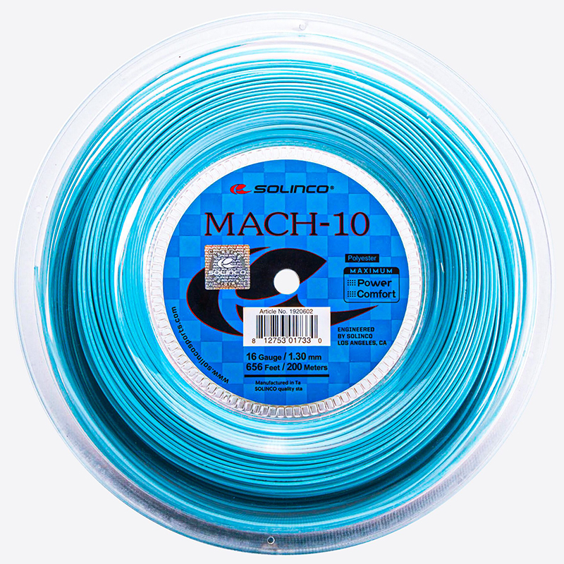 Теннисная струна Solinco MACH-10 1,30 200 метров