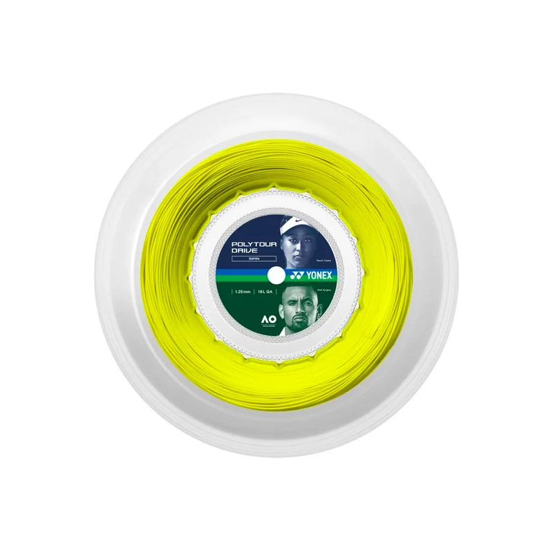 Теннисная струна Yonex POLYTOUR Drive 1,25 Flash Yellow 200 метров