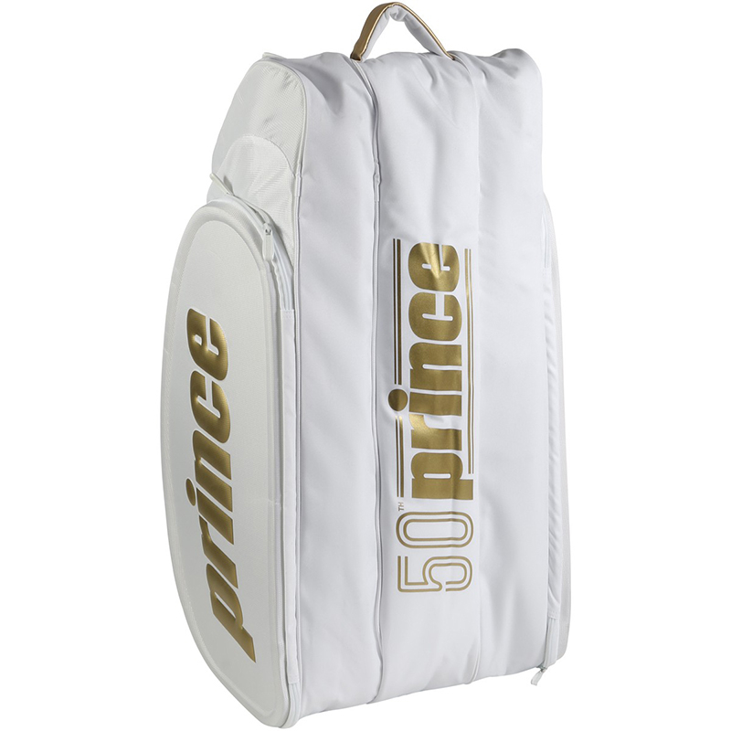 Теннисная сумка Prince 03 Heritage на 12 ракеток White Gold