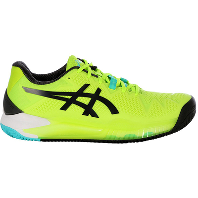 Теннисные кроссовки Asics Gel-Resolution 8 Clay Hazard Green/Graphite Grey