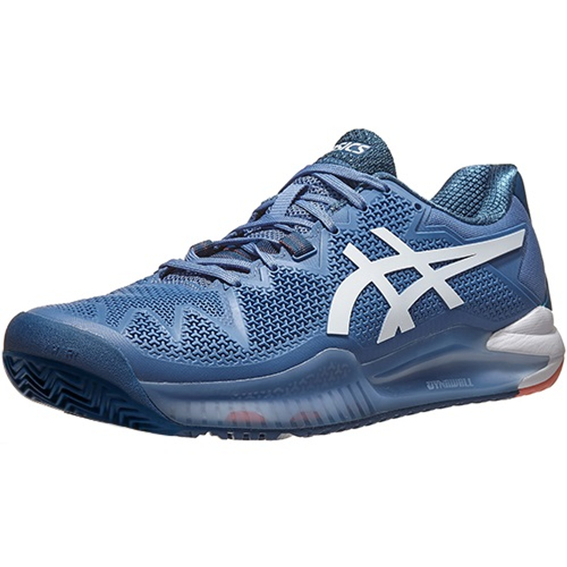 Теннисные кроссовки Asics Gel-Resolution 8 Clay Blue Harmony/White