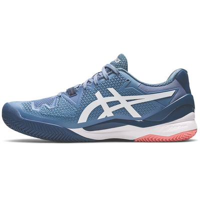 Теннисные кроссовки Asics Gel-Resolution 8 Clay Blue Harmony/White