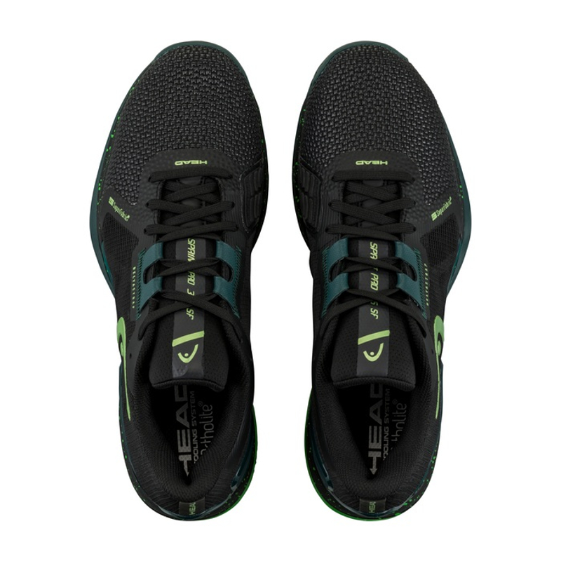 Теннисные кроссовки Head Sprint Pro 3.5 SF Men Black/Forest Green