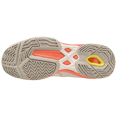 Теннисные кроссовки Mizuno Wave Exceed Light 2 AC White/Coral