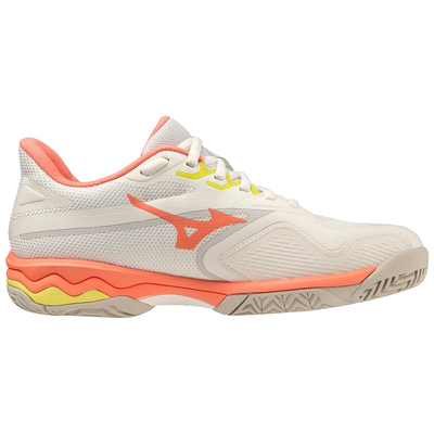 Теннисные кроссовки Mizuno Wave Exceed Light 2 AC White/Coral