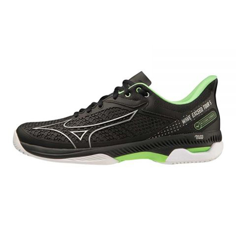 Теннисные кроссовки Mizuno Wave Exceed Tour 5 AC Black/Green
