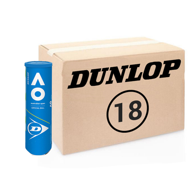 Теннисные мячи Dunlop Australian Open 4B X 18