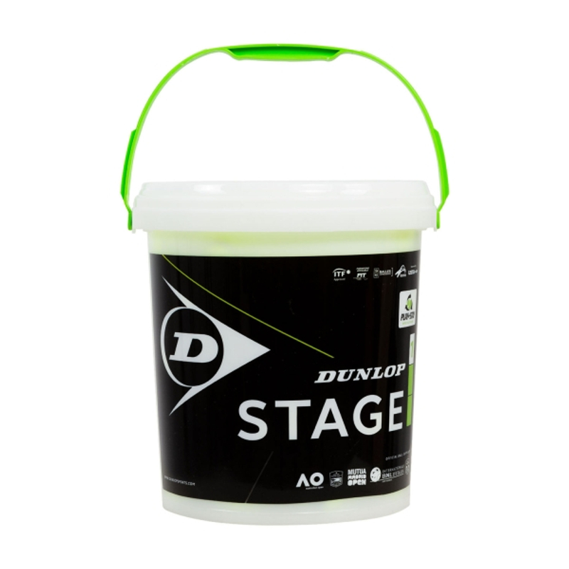 Теннисные мячи Dunlop Stage 1 Green 60 мячей