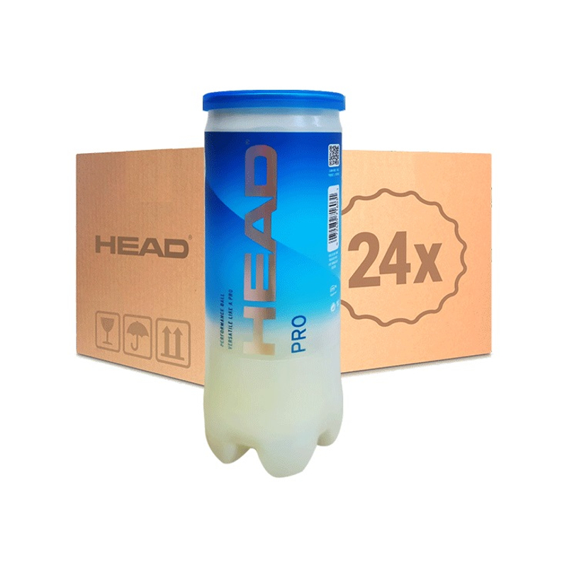 Теннисные мячи Head Pro коробка 72 мяча (24x3)