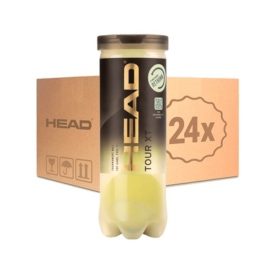Теннисные мячи Head Tour XT коробка 72 мяча (24 банки по 3 мяча)