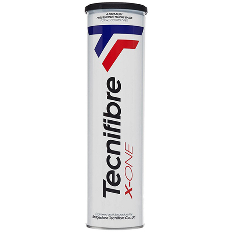 Теннисные мячи Tecnifibre X-One 72 мяча (18х4) в железной банке
