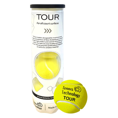 Теннисные мячи Tennis Technology Tour банка 4 мяча