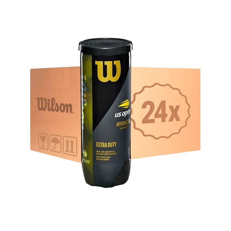 Теннисные мячи Wilson US Open Extra Duty 72 (24x3)