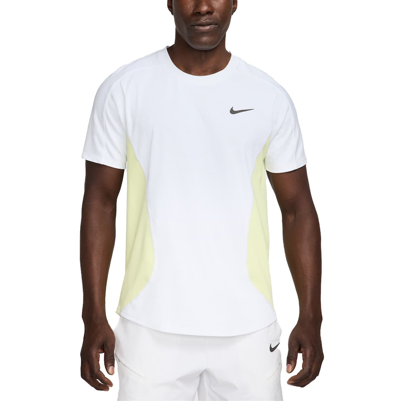 Футболка мужская Nike Court Slam T-Shirt - White/Luminous