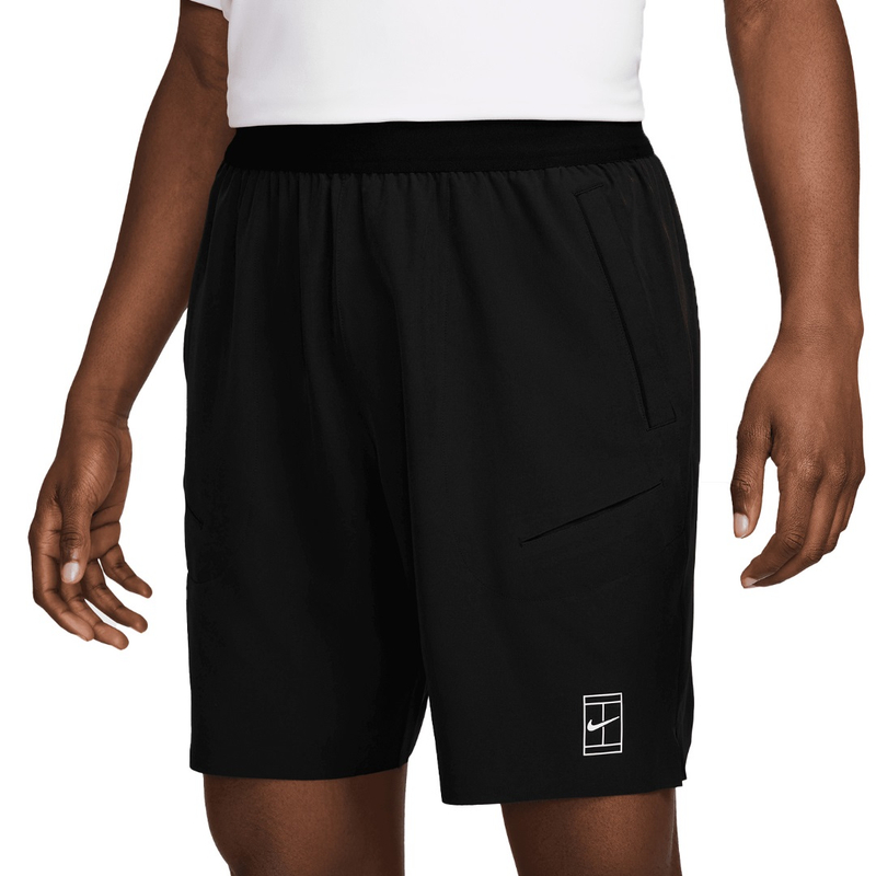 Шорты мужские Nike Court Advantage 8in Shorts - Black/White