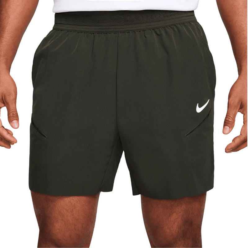 Шорты мужские Nike Court Slam 6" - Sequoia/White