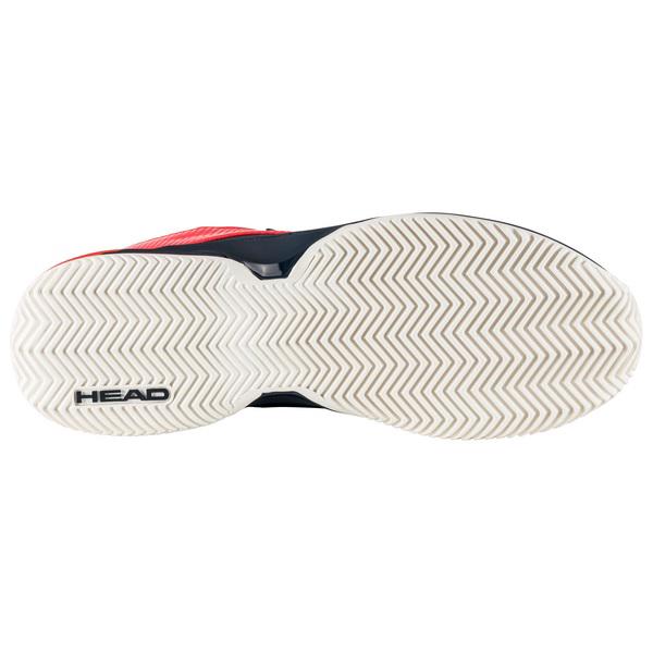 Chaussures Tennis Homme Head Revolt Evo – Gris Foncé/Orange – Confort, Amorti & Stabilité Sur Court