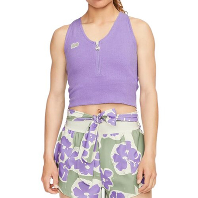 Топ Nike Crop Naomi Osaka Space Purple/Coconut Milk
