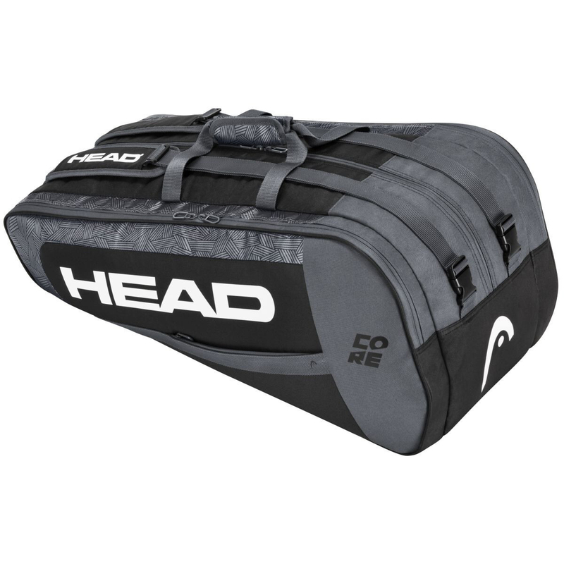 Теннисная сумка для большого тенниса Head Core 9R Supercombi Black