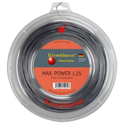 Теннисная струна Kirschbaum Max Power 1,25 200 метров