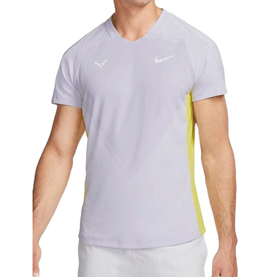 Футболка Nike Court Dri-Fit Advantage Rafa (Фиолетовый/Желтый)