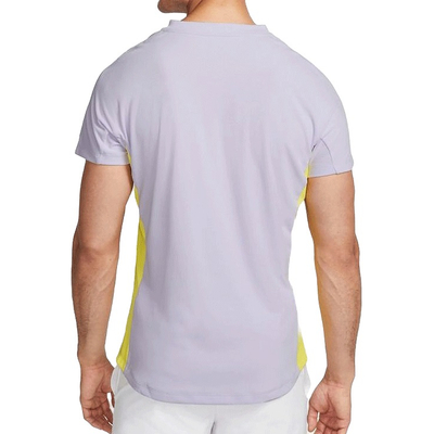 Футболка Nike Court Dri-Fit Advantage Rafa (Фиолетовый/Желтый)