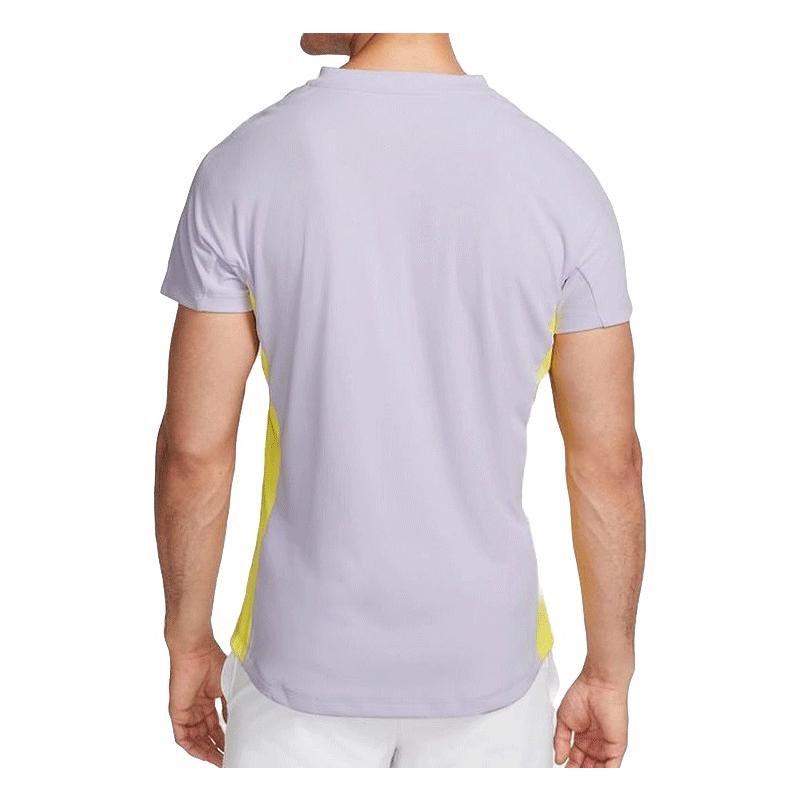 Футболка Nike Court Dri-Fit Advantage Rafa (Фиолетовый/Желтый) купить в ...