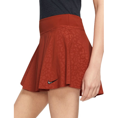 Юбка Nike Dri-Fit Printed Club Skirt W (Коралловый)