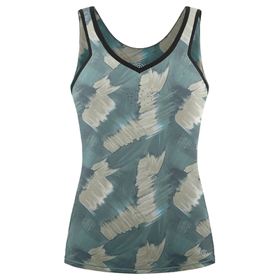 Топ Poivre Blanc Paint-Art Tank Top W (Зеленый/Черный)