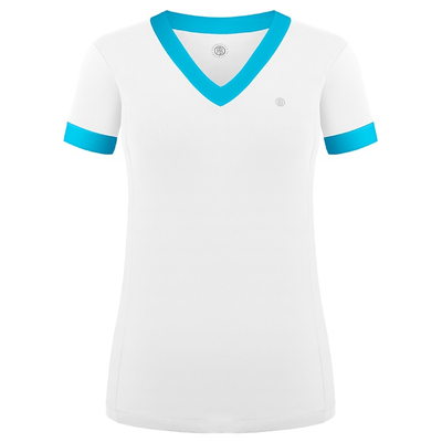 Футболка Poivre Blanc Shirt W (Белый/Голубой)