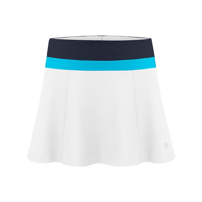 Юбка Poivre Blanc Skort W (Белый/Голубой)