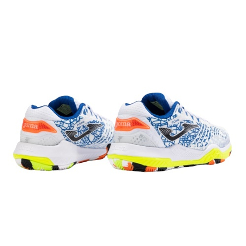 Теннисные кроссовки Joma T.Point Men 2202 Clay White/Royal Blue/Yellow
