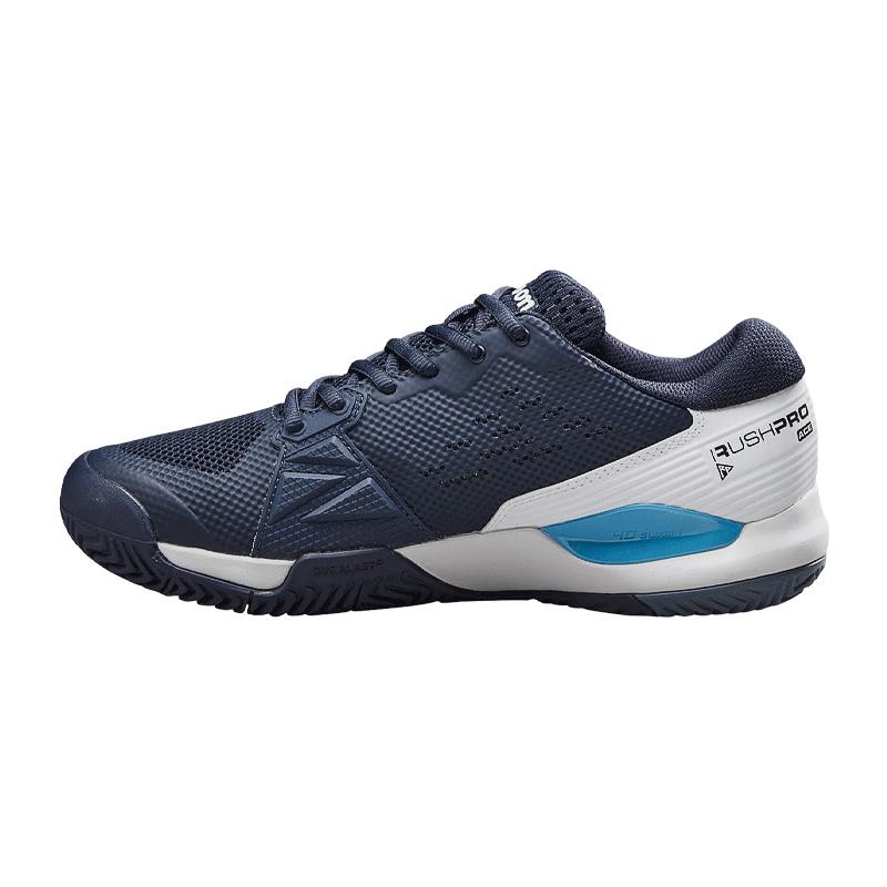Кроссовки мужские Wilson Rush Pro Ace M (Navy Blazer/White/Blue Atol ...