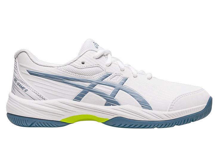 Кроссовки детские Asics Gel-Game 9 (White/Steel Blue) купить в Москве в ...