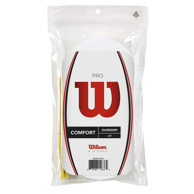 Намотка овергрип Wilson Pro Overgrip 30 шт Белая