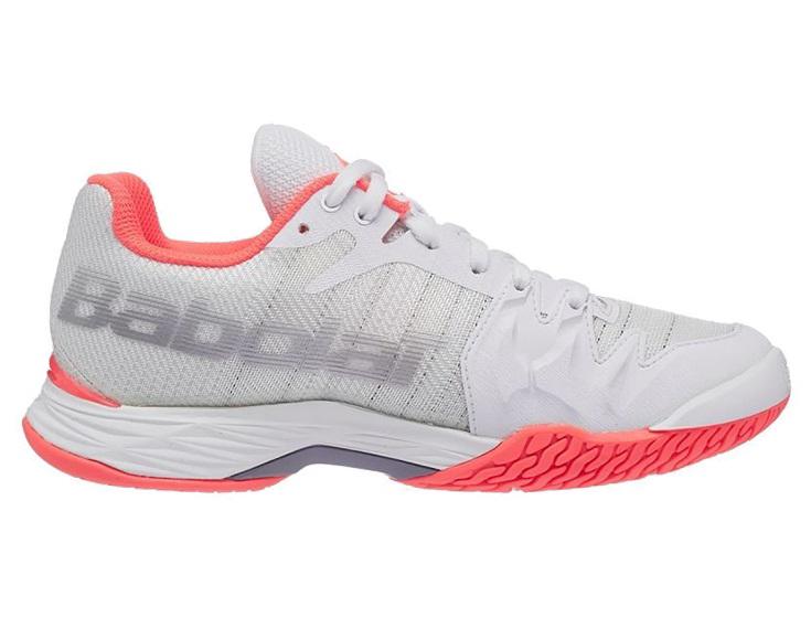 Кроссовки женские Babolat Jet Mach II All Court (Белый/Розовый/Серебро ...