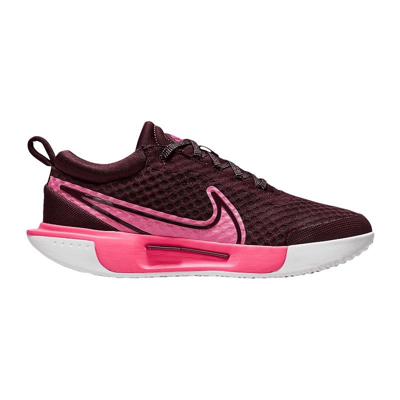 Кроссовки женские Nike Court Zoom Pro Premium (Бордовый/Розовый) купить ...