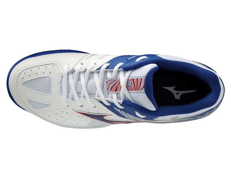 Кроссовки мужские Mizuno Breakshot 2 Clay (Белый/Синий/Красный) купить ...