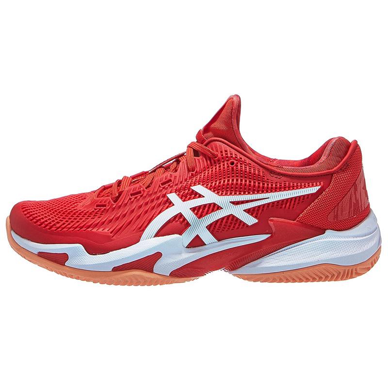 Теннисные кроссовки Asics Court FF 3 Novak Clay Fiery Red/White купить ...