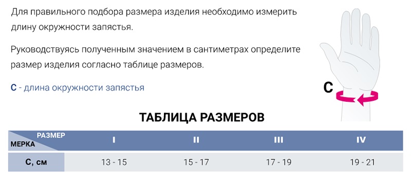 Бандаж лучезапястный MANUMED ACTIVE E+motion (На левую руку)